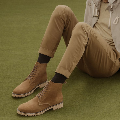 BOTIN PREMIUM VELEZ - CUERO GENUINO  + CAJA